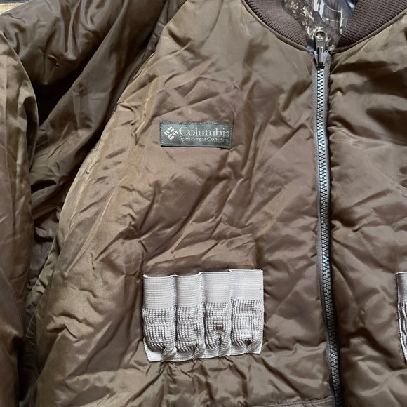 Men’s 90’s Columbia Reversible Camo Hunting Jacket Size XL - Picture 8 of 9